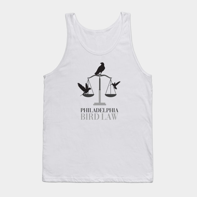 Philadelpha Bird Law Tank Top by tvshirts